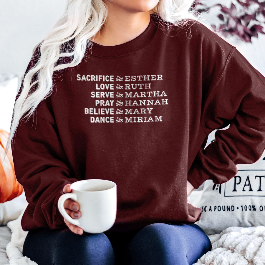 Women Of The Bible Sweatshirt – Faithful & Co.