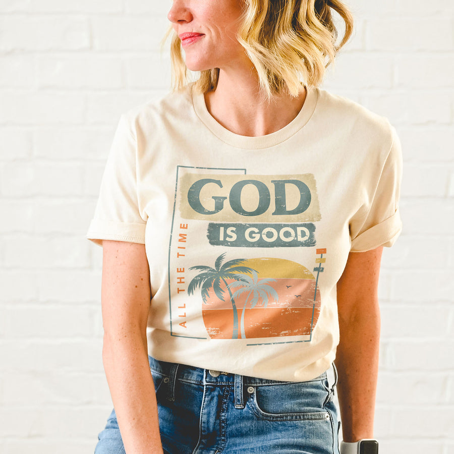 God is Good All The Time Summer Tee – Faithful & Co.