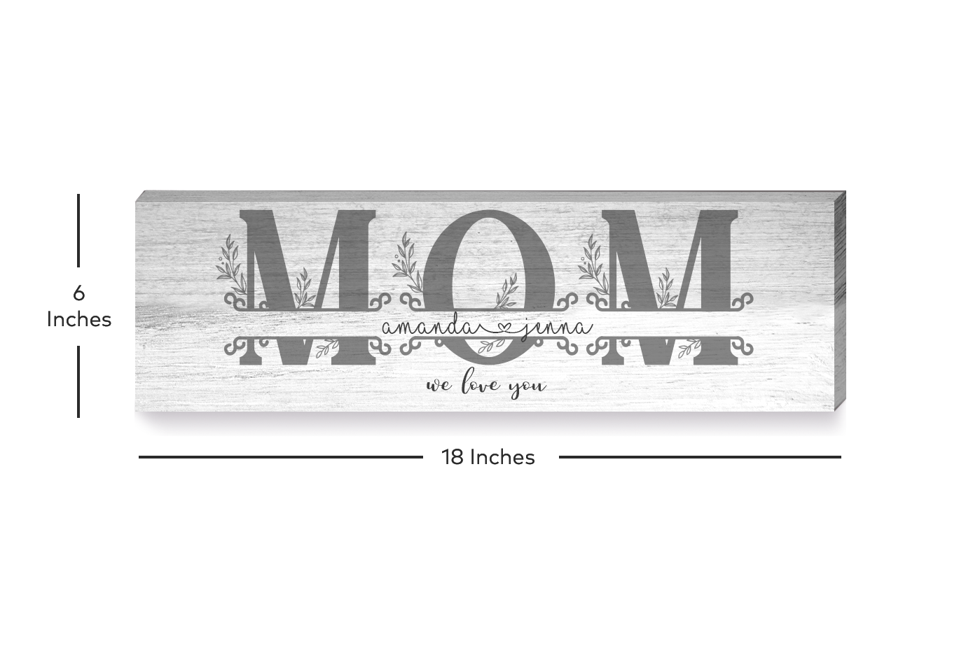 Personalized Mom Sign