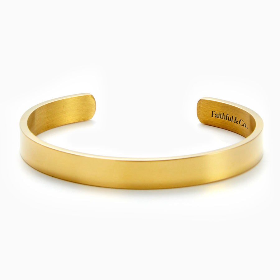 She is Clothed in Strength and Dignity Cuff Bracelet – Faithful & Co.